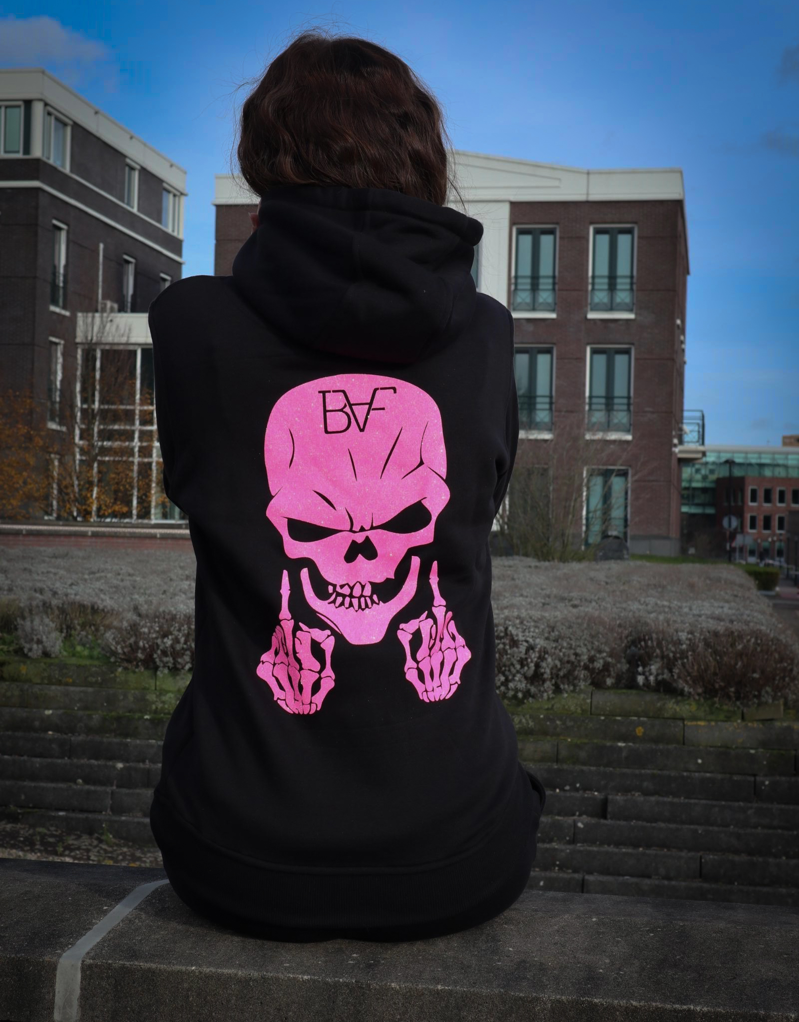 Buy > glitter skull hoodie > in stock
