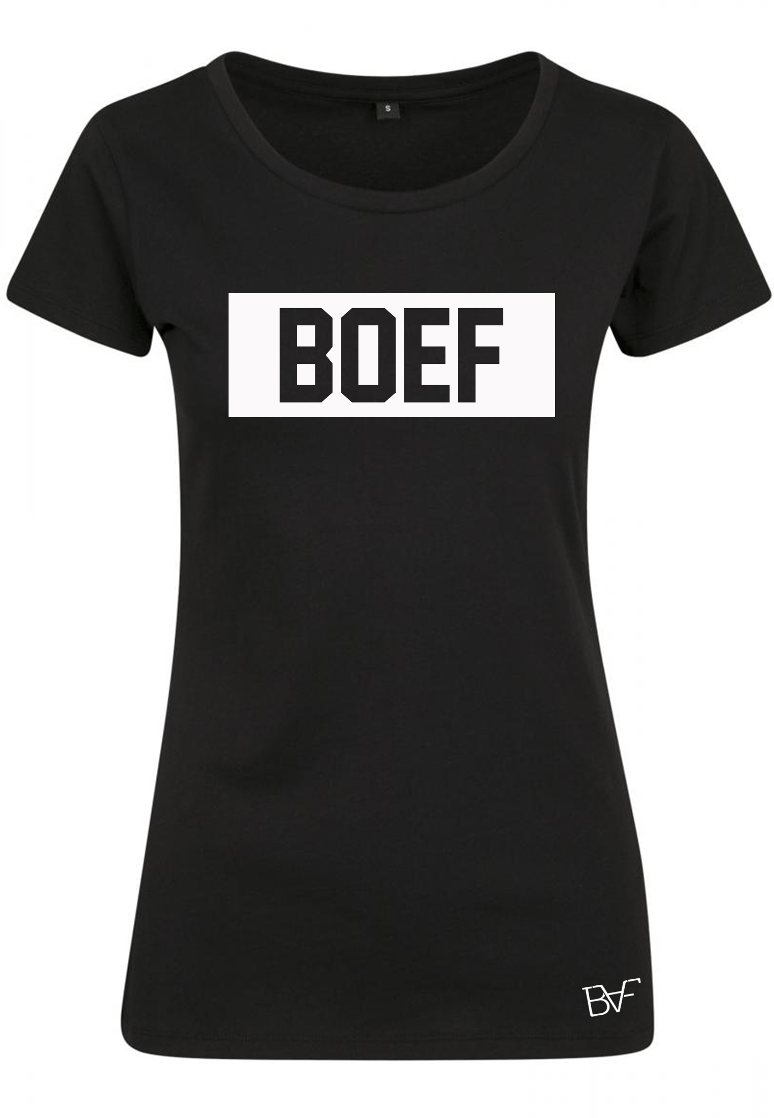 geluk schreeuw Wiegen Dames T-Shirt boef - Badass Fashion